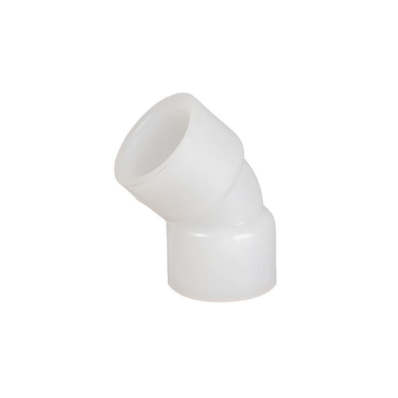 PVDF WELDING 45° SHORT RADIUS EELBOW