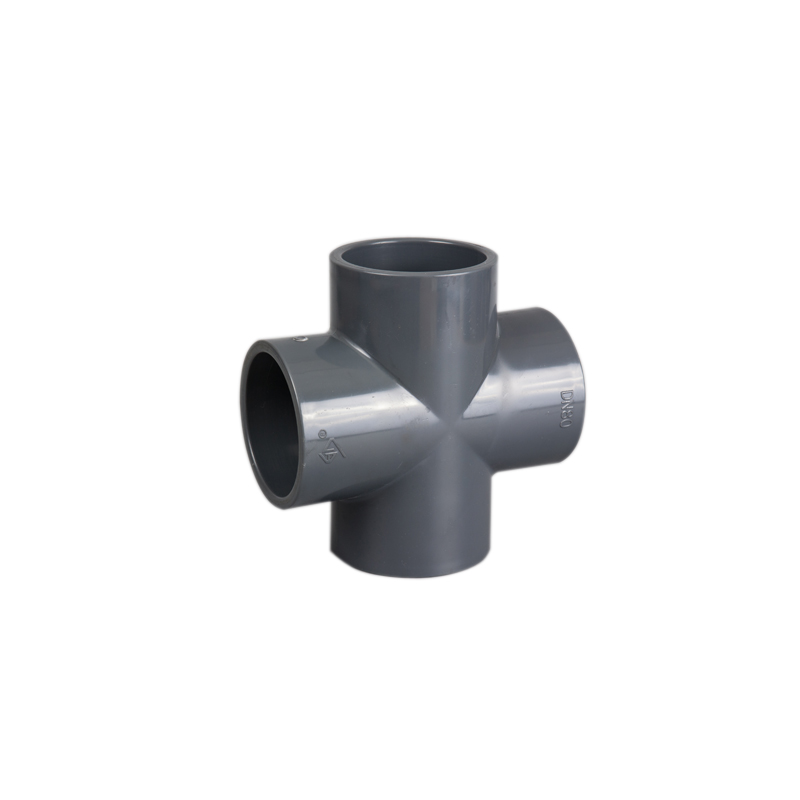 UPVC JOINT 4 WAY PIPE CONNECTOR EQUAL PIPE CROSS UPVC JOINT 4 WAY PIPE CONNECTOR EQUAL PIPE CROSS