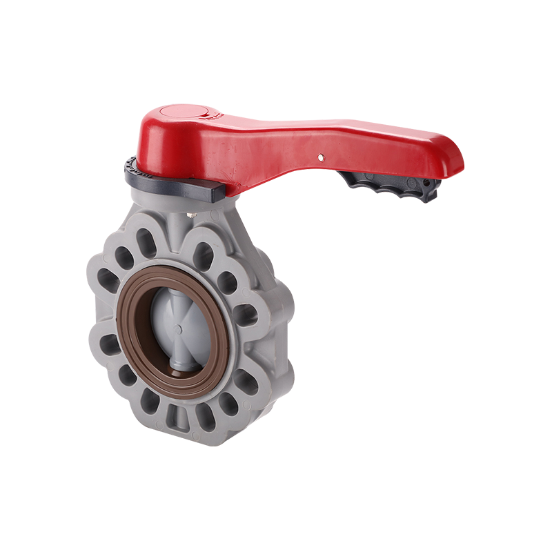 Uri ng Butterfly Valve-Lever Handle