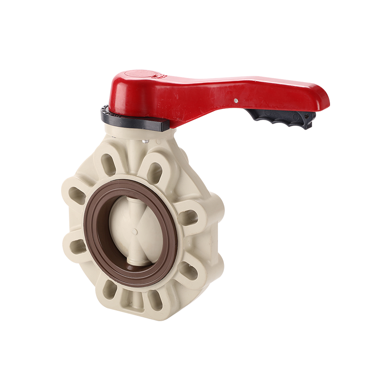 Uri ng Butterfly Valve-Lever Handle
