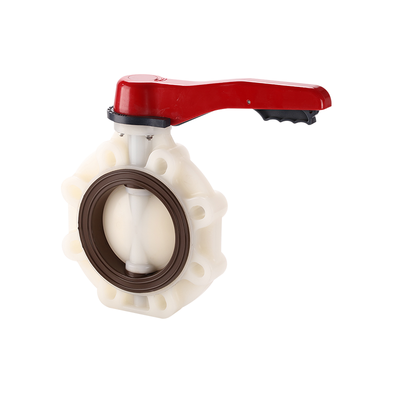 Uri ng Butterfly Valve-Lever Handle
